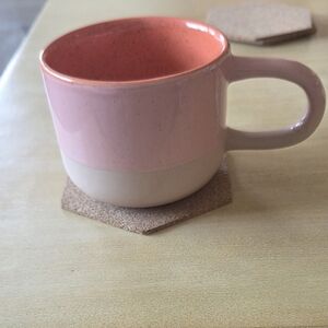 Pink and Cream Mug